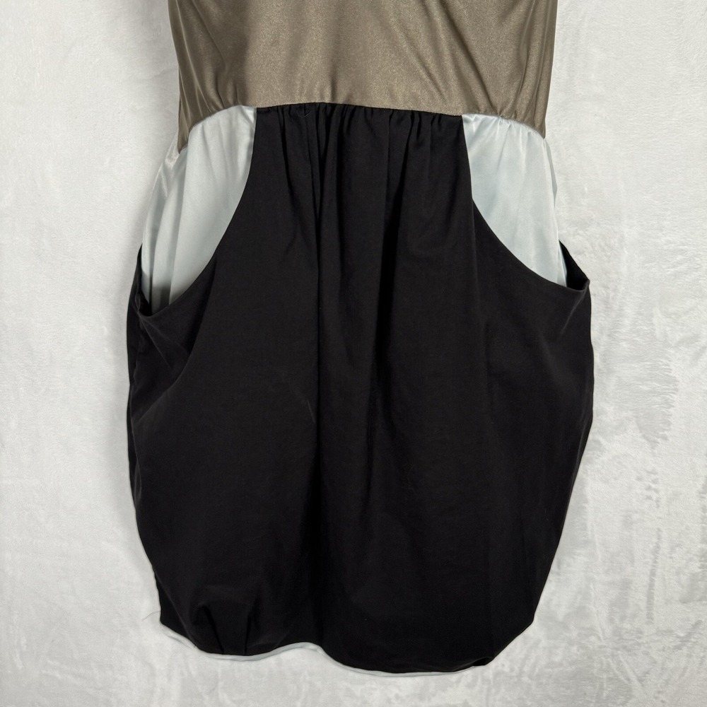 Saks 5th Avenue Iodice‎ Mini Dress Size XS Racerback Colorblock Sexy Party - Picture 5 of 16